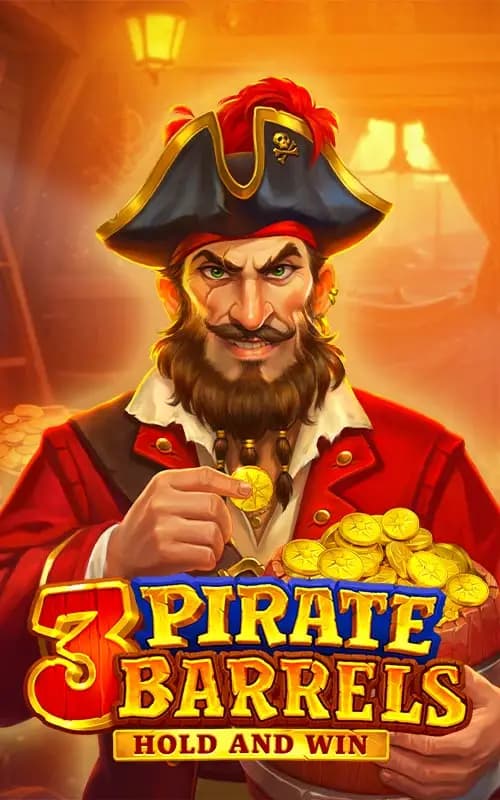3 Pirate Barrels Hold and Win