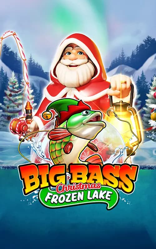 Big Bass Christmas Frozen Lake
