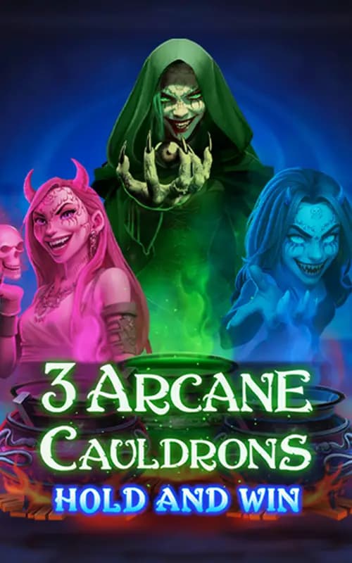 3 Arcane Cauldrons