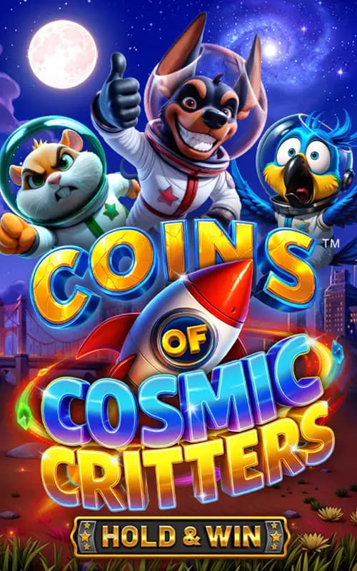 Coins of Cosmic Critters Hold and Win