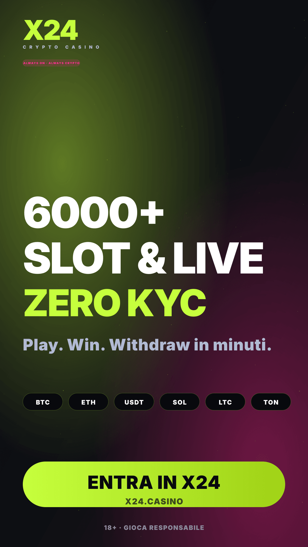 Instagram / TikTok Story — Crypto
